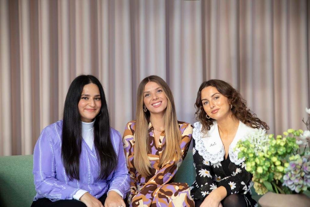 <p>Poonam, Stef & Daisy.</p>