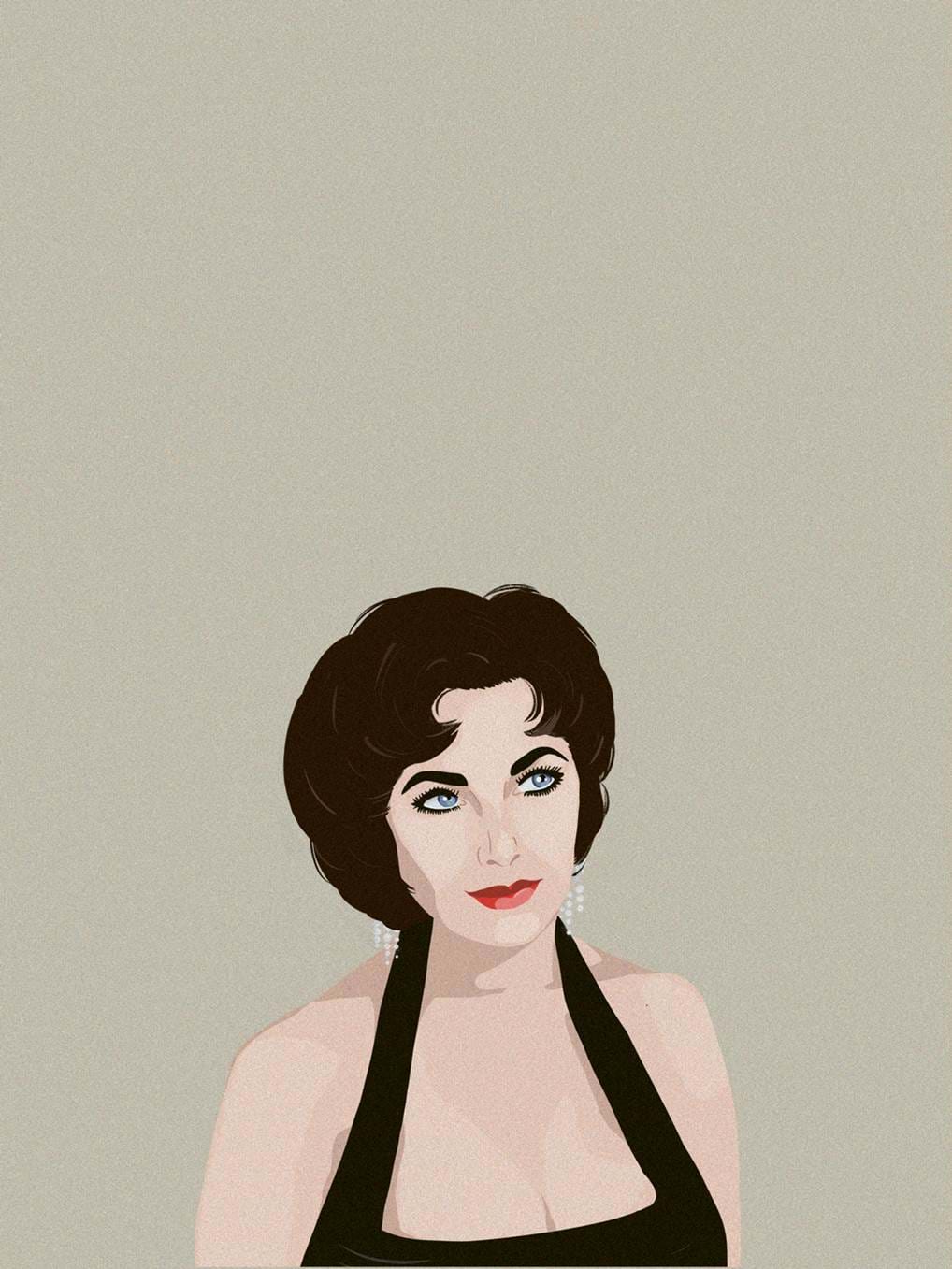 <p>Elizabeth Taylor </p>