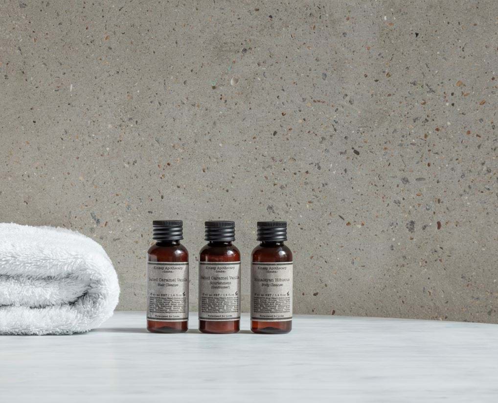 <p>Kinsey Apothecary toiletries.</p>