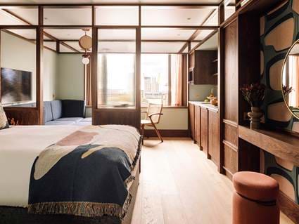 Locke Studio mit Flussblick | Locke London Canary Wharf