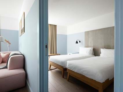 Suite avec une chambre - Deux lits simples | Leman Locke | Aldgate, Londres | Locke